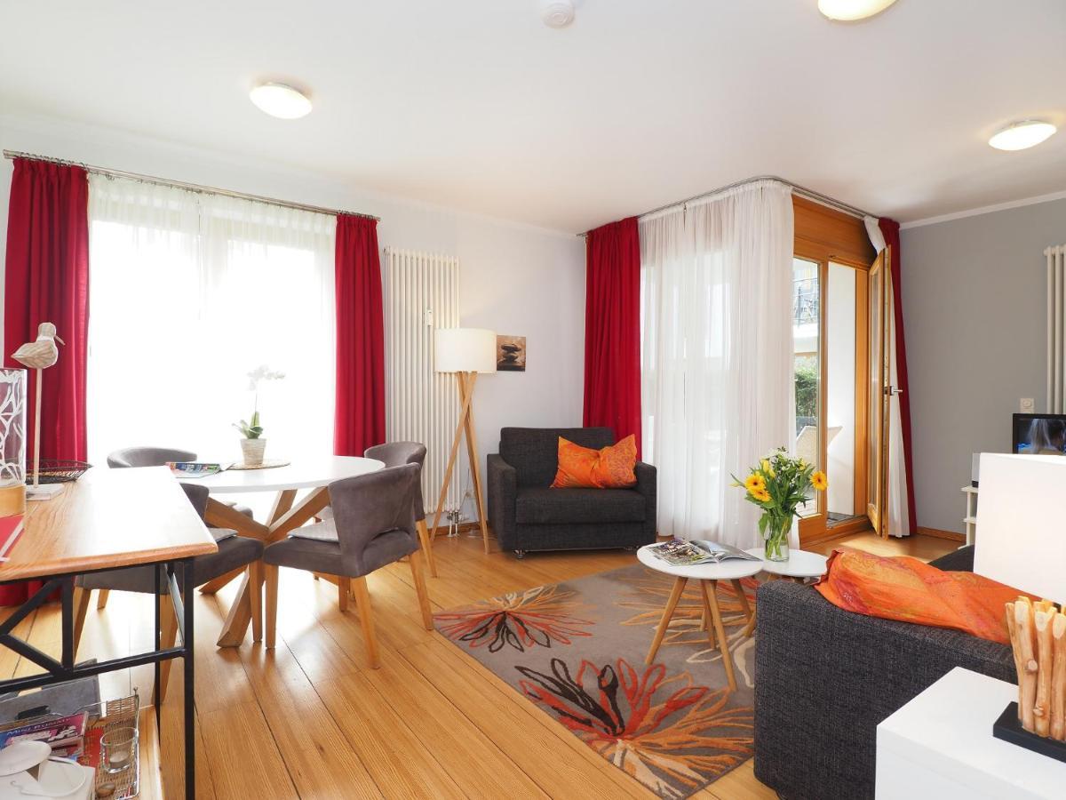 Kaiservillen Heringsdorf - Ferienwohnung Mit 1 Schlafzimmer Und Terrasse D201 Kültér fotó