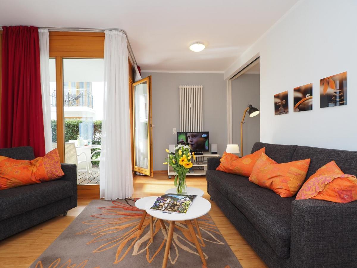 Kaiservillen Heringsdorf - Ferienwohnung Mit 1 Schlafzimmer Und Terrasse D201 Kültér fotó